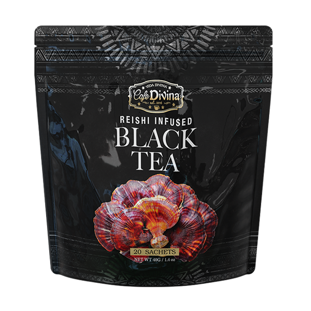 Black tea with Gano 7 day supply