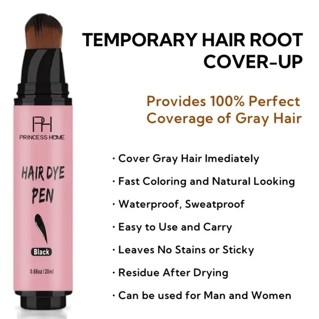 Hair Root cover up Black