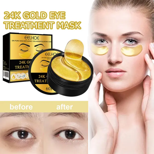 24 k Gold under eye patches